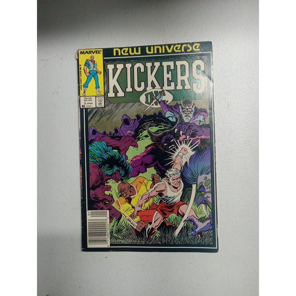 Kickers Inc #3 New Universe Marvel Comic 1986